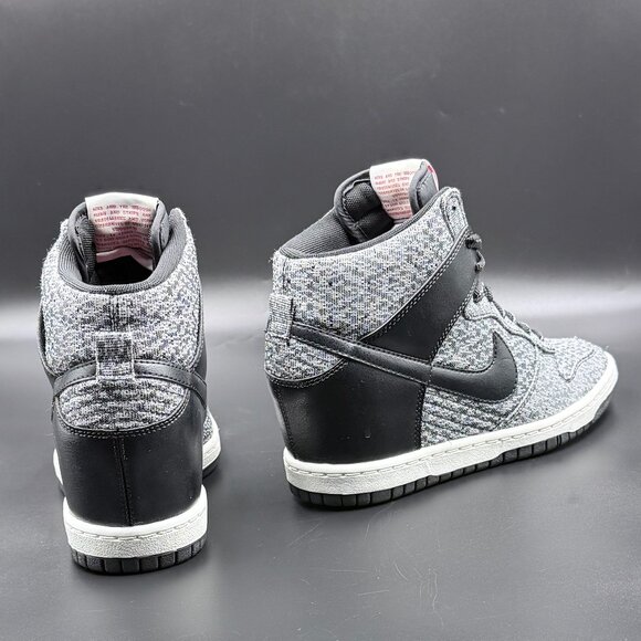 Nike Wmns Dunk Sky High TXT 'Black Wolf Grey' - Picture 6 of 10